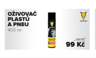 Oživovač plastů a pneu