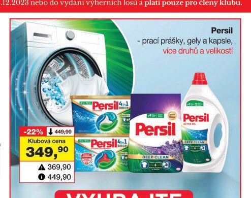 Persil prací prostředky
