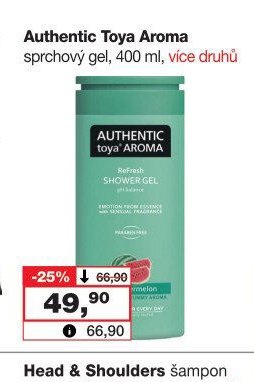 Authentic Toya Aroma sprchový gel, 400 ml