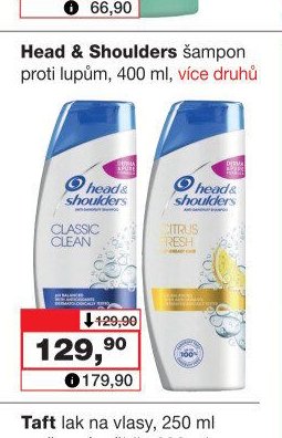 Head & Shoulders šampon proti lupům, 400 ml