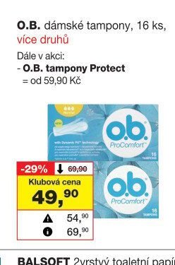 O.B. dámské tampony