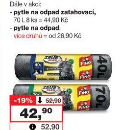 Fino pytle na odpad