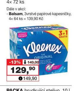 Kleenex 3vrstvé papírové kapesníčky