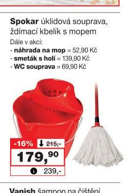 Spokar úklidová souprava
