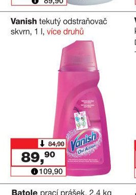 Vanish tekutý odstraňovač skvrn