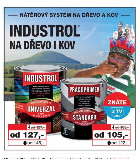 INDUSTROL NA DŘEVO A KOV