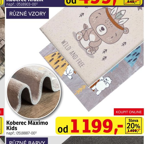 Koberec Maximo Kids