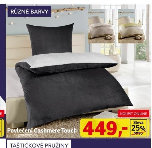 Povlečení Cashmere Touch