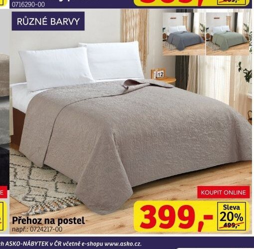 Přehoz na postel