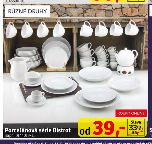 Porcelánová série Bistrot