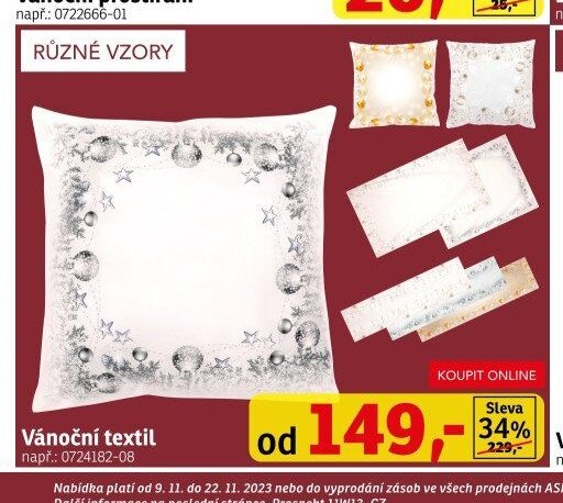 Vánoční textil