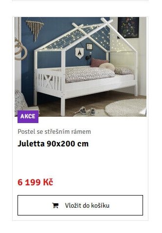 Juletta 90x200 cm