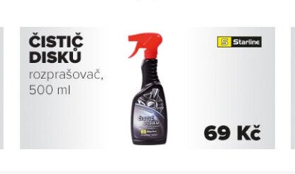 Čistič disků rozprašovač 500 ml