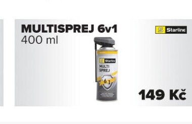 Multisprej 6v1 400 ml