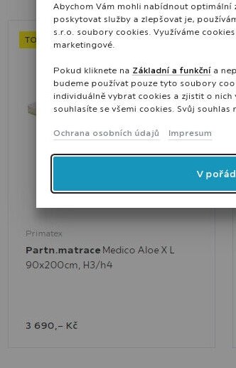Partn.matrace Medico Aloe X L 90x200cm, H3/h4