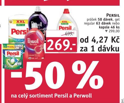 Persil a Perwoll