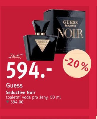 Guess Seductive Noir toaletní voda