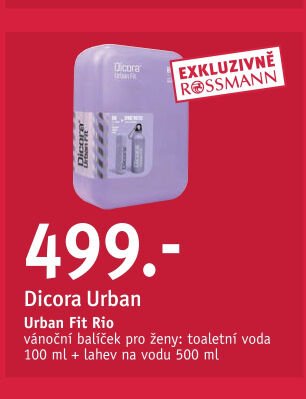 Dicora Urban Fit Rio vánoční balíček pro ženy