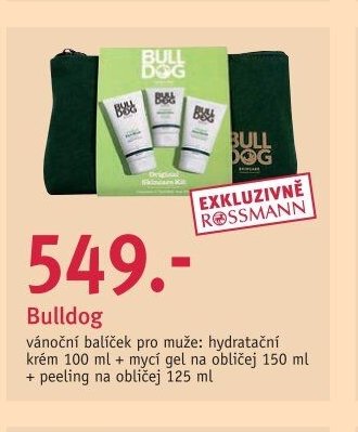 Bulldog vánoční balíček pro muže
