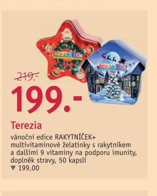 Terezia vánoční edice RAKTYNÍČEK+