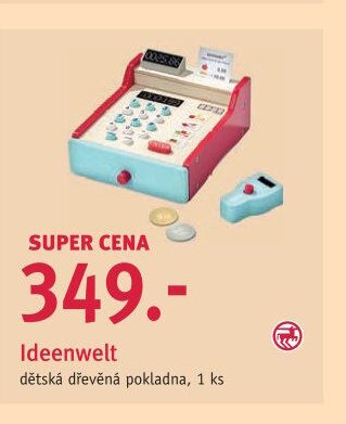 Ideenwelt dětská dřevěná pokladna
