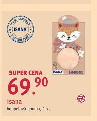 Isana koupelová bomba