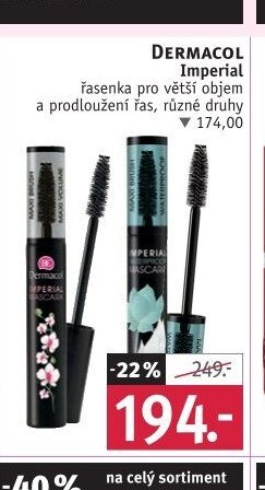 DERMACOL Imperial řasenka