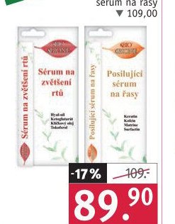 Bione Sérum na zvětšení rtů / Posilující sérum na řasy