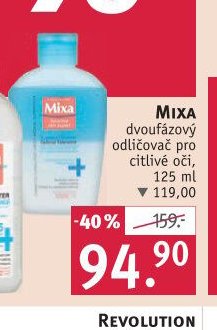 Mixa dvoufázový odličovač pro citlivé oči, 125 ml