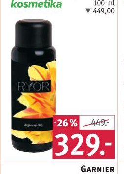 RYOR Arganový olej pleťový olej, 100 ml