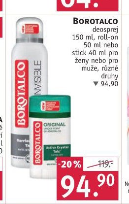 BOROTALCO deosprej