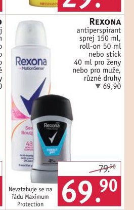 REXONA antiperspirant