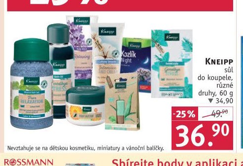 KNEIPP sůl do koupele