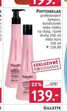 PHYTORELAX profesionální šampon, kondicionér nebo mléko