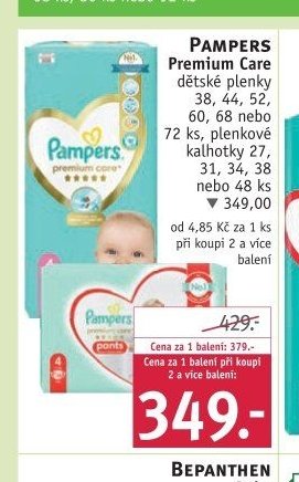 Pampers Premium Care dětské plenky