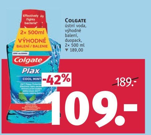 Colgate ústní voda