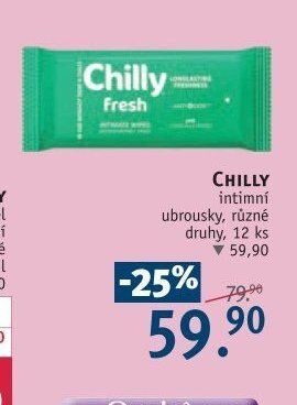 Chilly intimní ubrousky