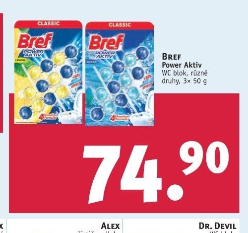 Bref Power Aktiv WC blok