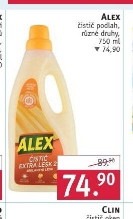 Alex čistič podlah