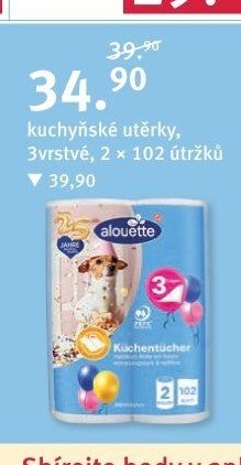 Alouette kuchyňské utěrky