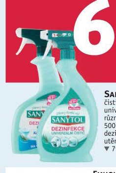 SANYTOL čistič ve spreji