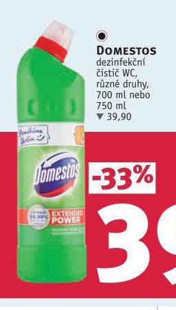 DOMESTOS dezinfekční čistič WC