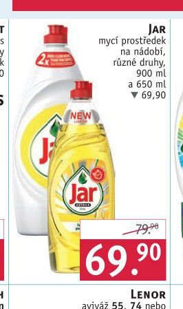 JAR mycí prostředek na nádobí