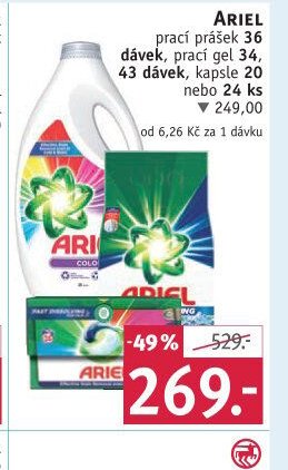 ARIEL prací prášek
