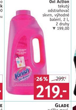 VANISH Oxi Action tekutý odstraňovač skvrn