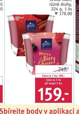 GLADE svíčka maxi