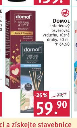 DOMOL interiérový osvěžovač vzduchu
