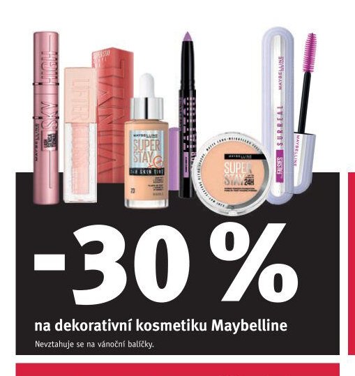 Maybelline dekorativní kosmetika