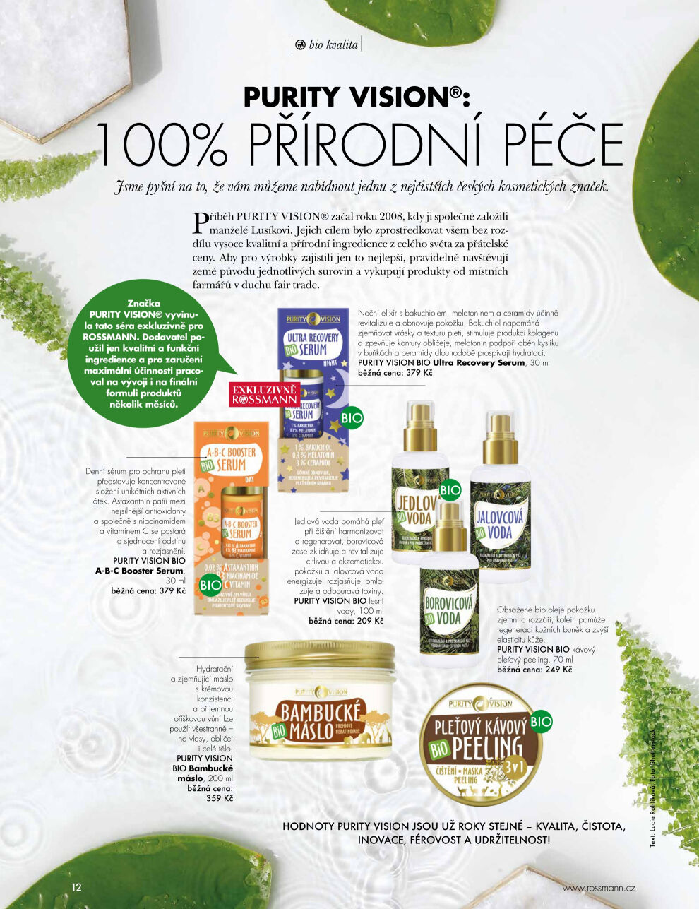 ROSSMANN magazín Life ROSSMANN drogerie strana 14