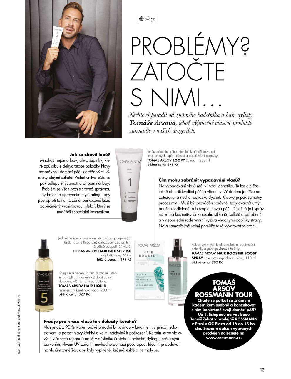 ROSSMANN magazín Life ROSSMANN drogerie strana 15